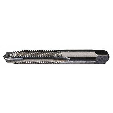 Greenfield Threading Spiral Point Tap, #10-24, Plug, UNC, 2 Flutes, Bright 356704