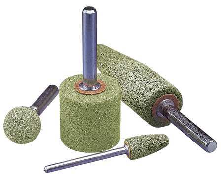 NORTON ABRASIVES Quantum Mounted Point, Dia. 1 In, Shape A21 69083149144