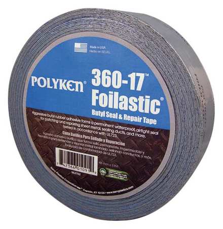 POLYKEN Foil Tape, 48mm x 31m, Foil 360-17