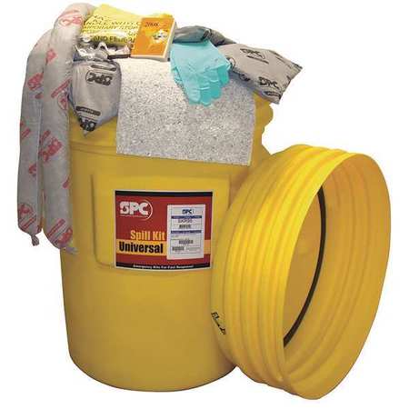 BRADY SPC ABSORBENTS Spill Kit, Universal, Yellow SKR-95