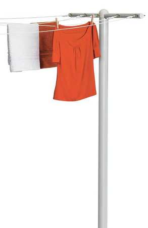 HONEY-CAN-DO T-Post Dryer, 5-Line, 45-3/4x3x72 In. DRY-01452