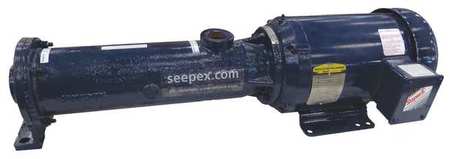 Seepex Progressive Cavity Pump, CI, 2 HP BW 5