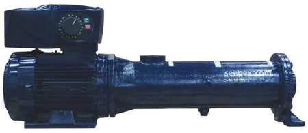Seepex Progressive Cavity Pump, CI, 5 HP, 460VAC W10NA1F0BD50AC