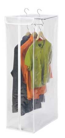 HONEY-CAN-DO Zipper Plastic Garment Bag Clear SFT-01415