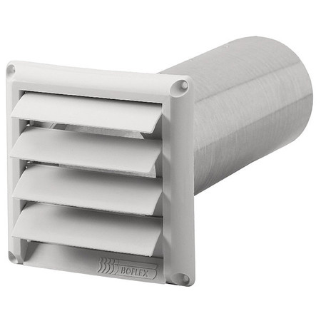 FANTECH Louvered Shutter, 4 In Duct HS 4W