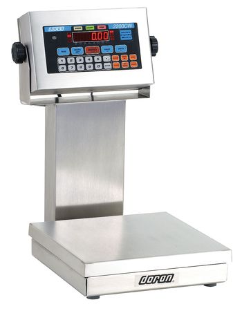 DORAN Digital Platform Bench Scale 2 lb. Capacity 2202CW