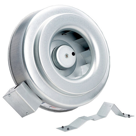 FANTECH Centrifugal Inline Duct Fan, 12 In. Dia. FG 12XL EC