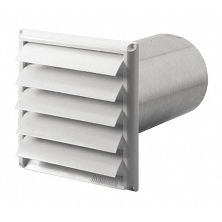 Fantech Louvered Shutter, 6 In Duct HS 6W
