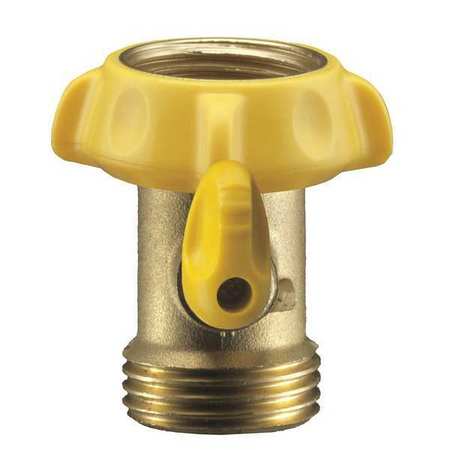 NELSON Shut Off, Single, GHT, Brass/Metal 853024-1002