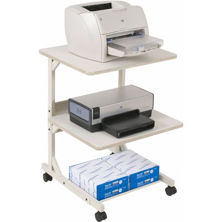 Mooreco Dual Laser Printer Stand, Gray 23701