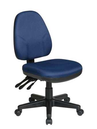 OFFICE STAR Desk Chair, Fabric, 20-1/2" Height 36420-225