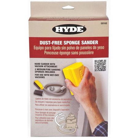 HYDE Dust Free Sponge Sander Kit 09160