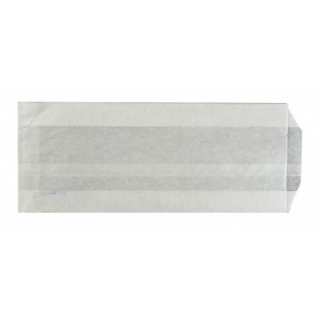 VALUE BRAND Paper Hot Dog Bags, 3 1/2 x 1 1/2 x 8 1/2", PK 2000 E-7118