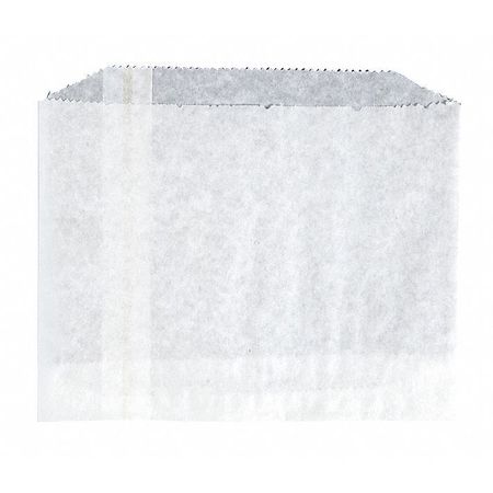 VALUE BRAND Grease Proof Sandwich Bags, 6 x 4 1/2", PK 2000 E-7051