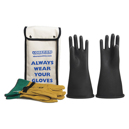 OBERON Rubber Electrical Glove Kits GLVKT-BRC2-1411