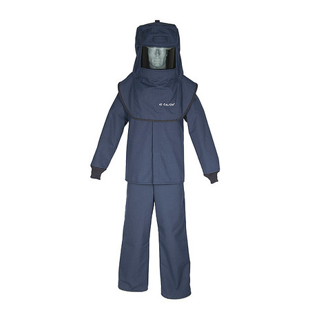 OBERON LNS4™ Series Arc Flash Hood, Coat, & Bib Suit Set XL LNS4B-XL