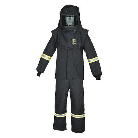 Oberon TCG100™ Series Arc Flash Hood, Coat, & Bib Suit Set 5XL TCG6B-5XL