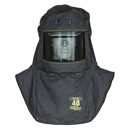 OBERON TCG40™ Series Ultralight Arc Flash Hoods w/Adapter TCG40-A3