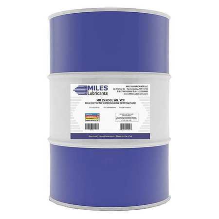 MILES LUBRICANTS Full Synthetic Cutting Fluid, 55 gal. MM2000901