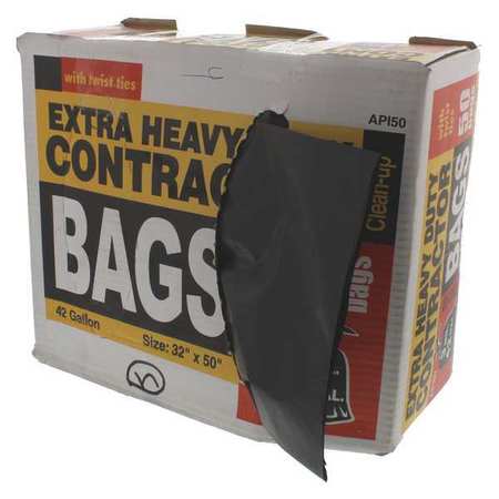 Hb Smith Trash Bags, 50 Count, Contractor 225528