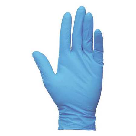 Kimberly-Clark KleenGuard G10, Disposable Glove, 2 mil Palm, Nitrile, Powder-Free, XS ( 6 ), 100 PK, Blue 38518