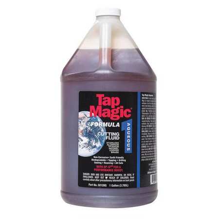 TAP MAGIC Cutting Fluid, Aqueous, 1 gal. Bottle 50128Q