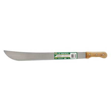 Hb Smith Machete, Wood Hndl, Curve Blade, 20", PK12 103510