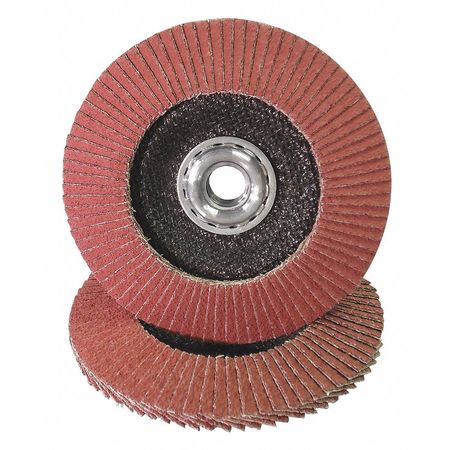 Superior Abrasives Flap Disc, ZircSD, 4.5"x7/8, T27, Grit 36 A009443