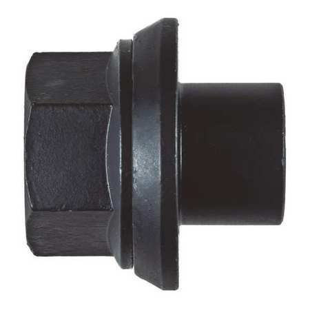 AME Skirted Sleeve Nut, M22-1.5 Sleeve Nut, Used For: Aluminum-Steers 58034