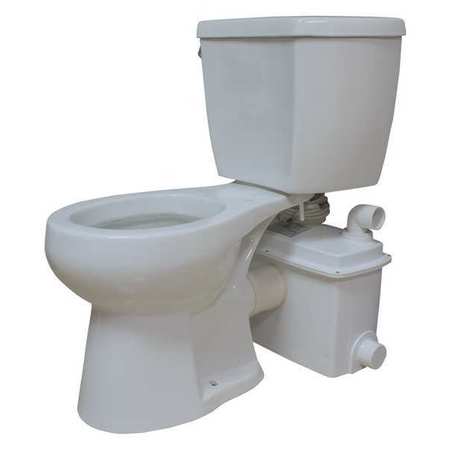 STAR WATER SYSTEMS Toilet Install System, Round Bowl, Floor Mount, Round S1201