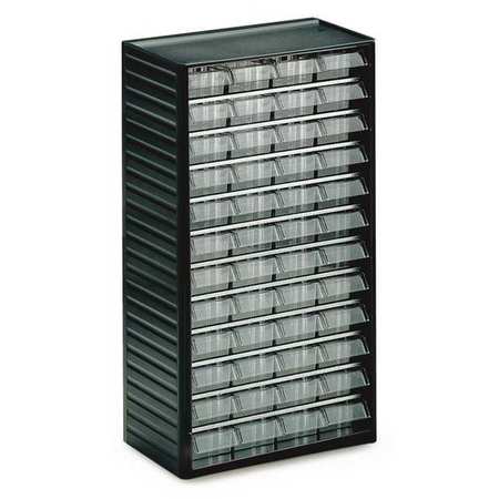 Treston Small Parts Drawer Unit with 48 Drawers, Polypropylene, Galvanised Steel, Polystyrene, 310mm W x 551-3