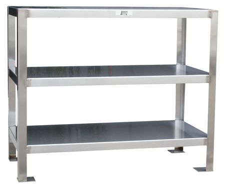 JAMCO Fixed Work Table, SS, 30" W, 18" D YG130