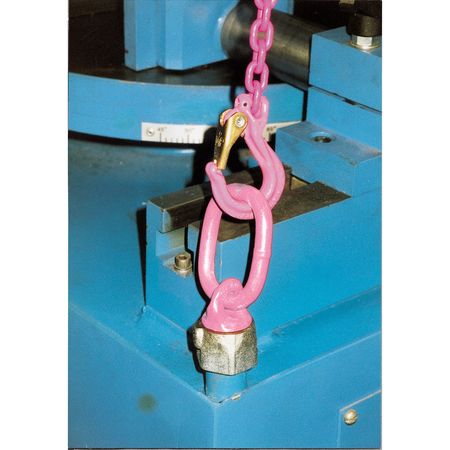 Rud Chain Hoist Ring, 180 Pivot, 2860 lb.Load Cap. 7991093