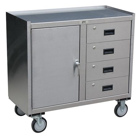 JAMCO Mobile Workbench Cabinet, 27 In. L YY236U500