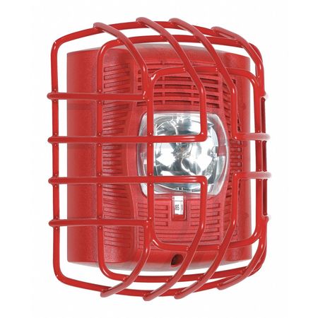 SAFETY TECHNOLOGY INTERNATIONAL 9-ga wire cage protects horn/strobe/spkr STI-9705-R