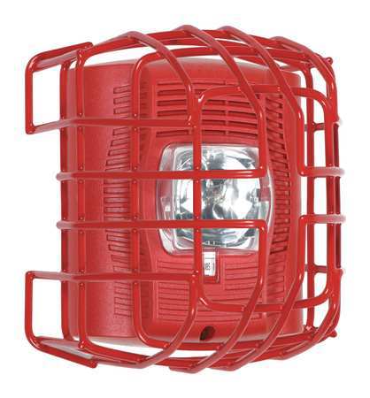 Safety Technology International 9-ga wire cage protects horn/strobe/spkr STI-9708-R