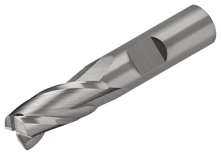 MICRO 100 Carbide End Mill, Dia 3/8 In, Cut L 7/8 In EMS-375-3X