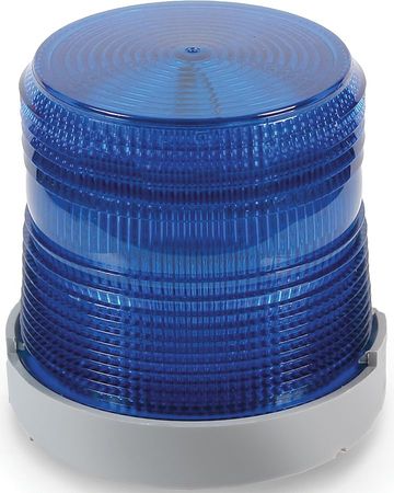 EDWARDS SIGNALING Visual Signal Light, Multi-Status, Blue 48XBRMB120A