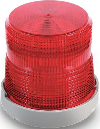 EDWARDS SIGNALING Visual Signal Light, Multi-Status, Red 48XBRMR24D