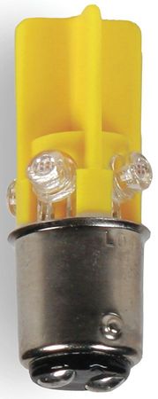 EDWARDS SIGNALING Miniature LED Bulb, 24VAC/DC, Amber 270LEDA24V