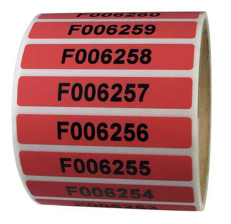 NOVAVISION Tamper-Evident Tape, 1/2Inx2-7/8In, PK250 XSG155-36RESN-250