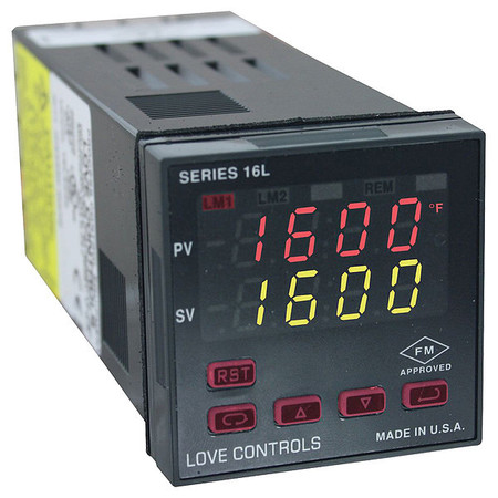 DWYER INSTRUMENTS Digital Temperature Controller, 47.75mm L 16L2030