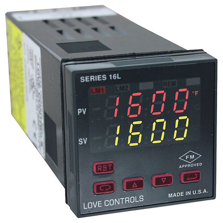 DWYER INSTRUMENTS Digital Temperature Controller, 47.75mm L 16L2034