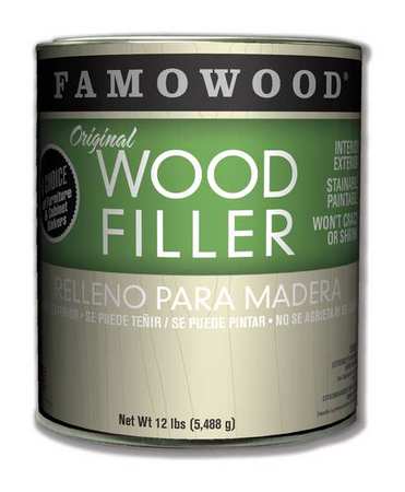 Famowood Wood Filler Pail Maple Original Wood Filler 36001124