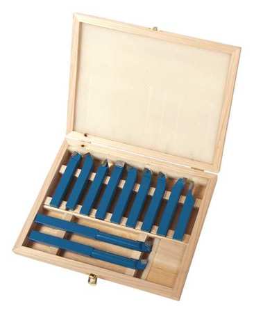 Advantage Plus Carbide Lathe Tool Set, 5/16 In 16N205