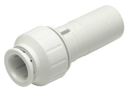 JOHN GUEST Reducer, 3/4 x 1/2 In., Tube, PEX, White PEI062820