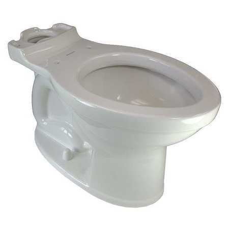 AMERICAN STANDARD Toilet Bowl, 1.6 gpf, Gravity Fed, Floor Mount, Elongated, White 3195A101.020