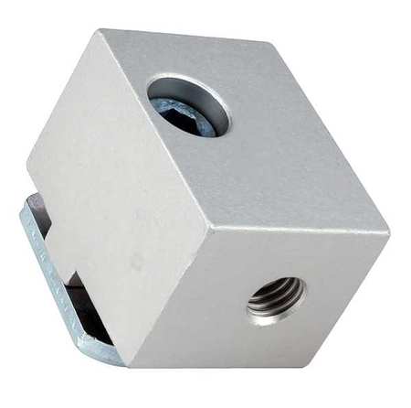 80/20 Panel Mount Block, 40 Series, Width 1 In. 40-2425