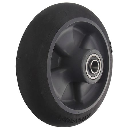 Zoro Select Caster Wheel, TPR, 10 in., 250 lb. 16V335