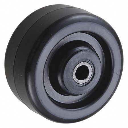 ZORO SELECT Caster Wheel, 4 in, Precision Ball Bearing 16V367